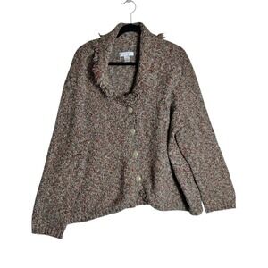 Cj Banks Cottagecore Button Front Cardigan Womans Size 2X